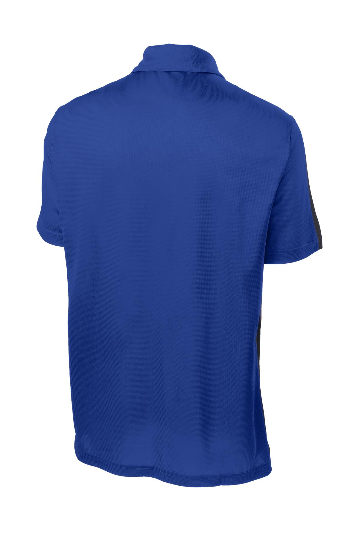 Sport-Tek PosiCharge Active Textured Colorblock Polo. ST695 35