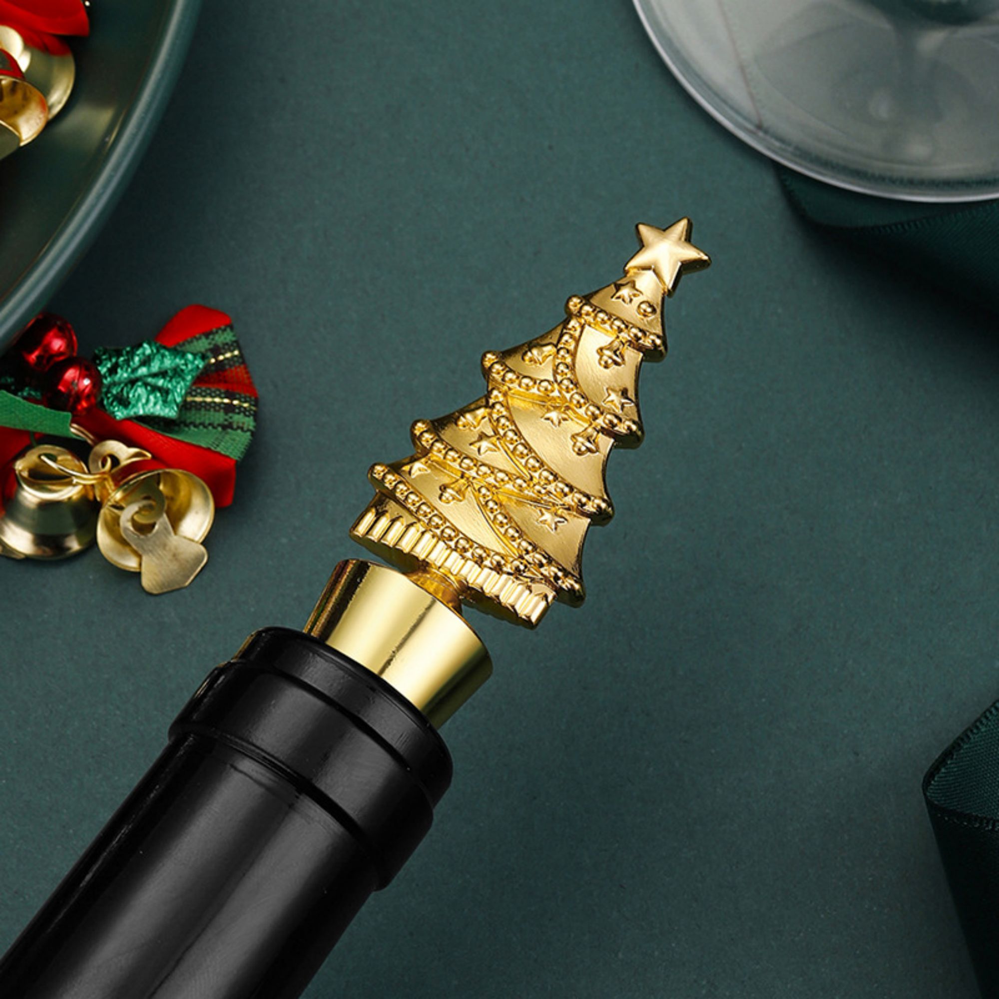 Christmas Decoration Wine Stopper 2