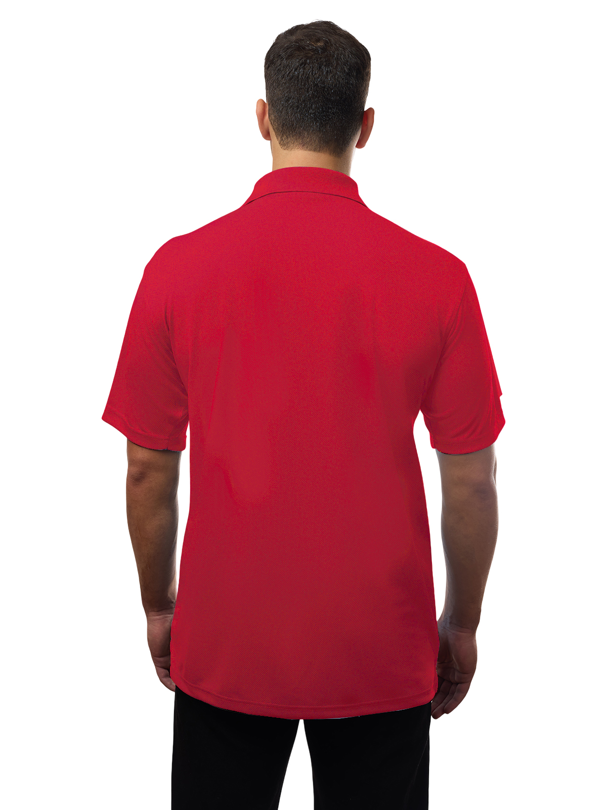 Blue Generation - Men's Pocketless Wicking Short Sleeve Polo 26