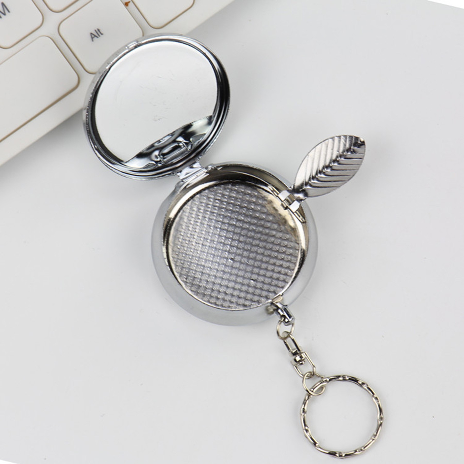 Mini Portable Ashtray Keychain 4