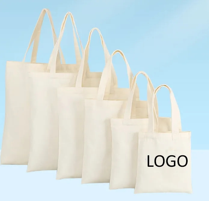 Reusable Cotton Tote Bag with Logo 8