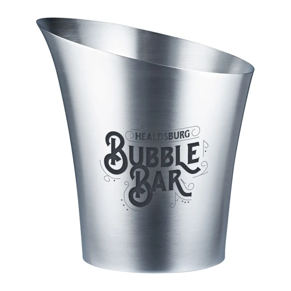 Small Flare Metal Ice Bucket 2
