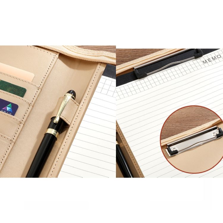 Zippered Padfolio with Hidden Handle 2