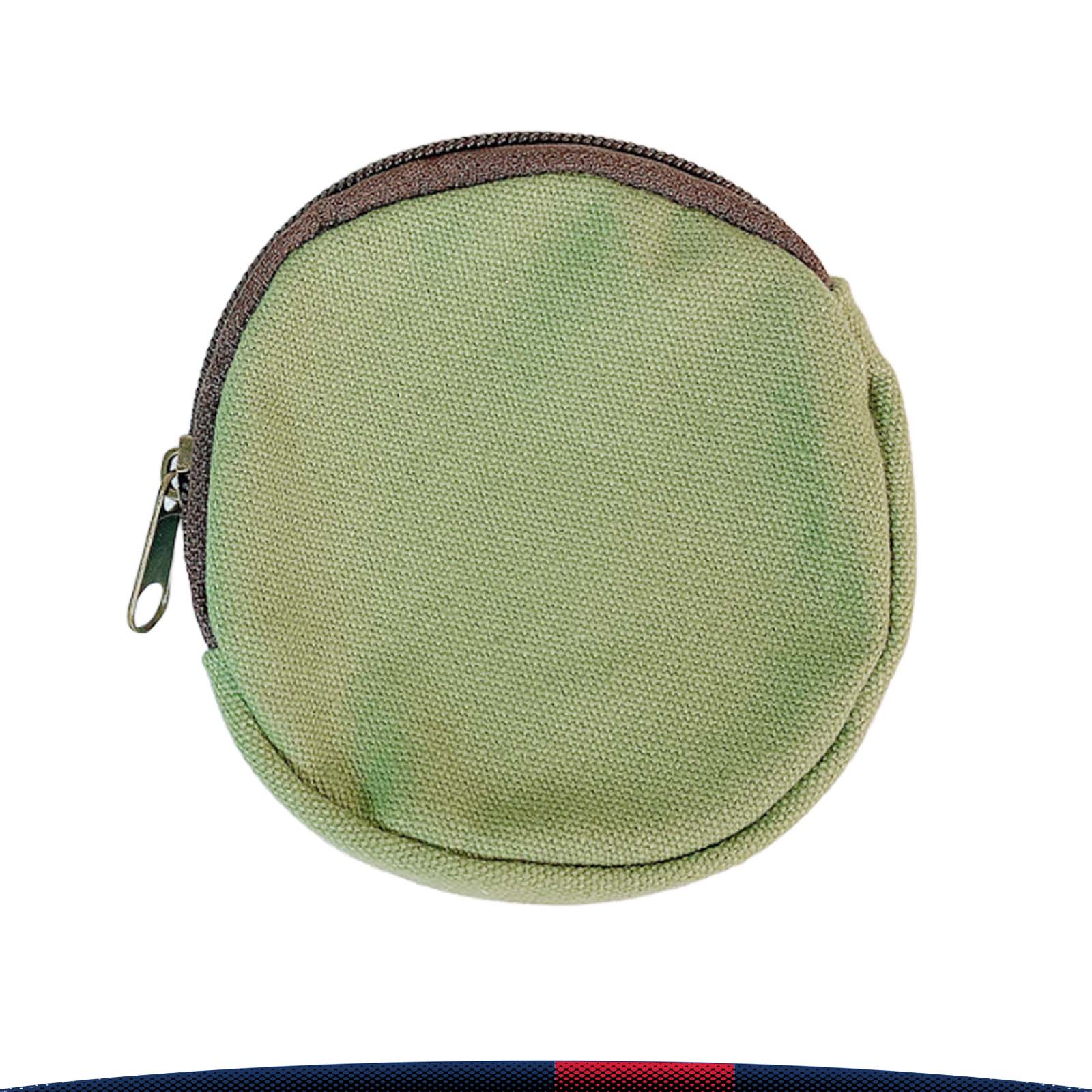 Canvas Round Coin Bag 8
