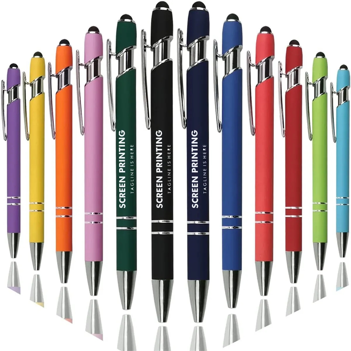 Ballpoint Pen with Stylus Tip 2