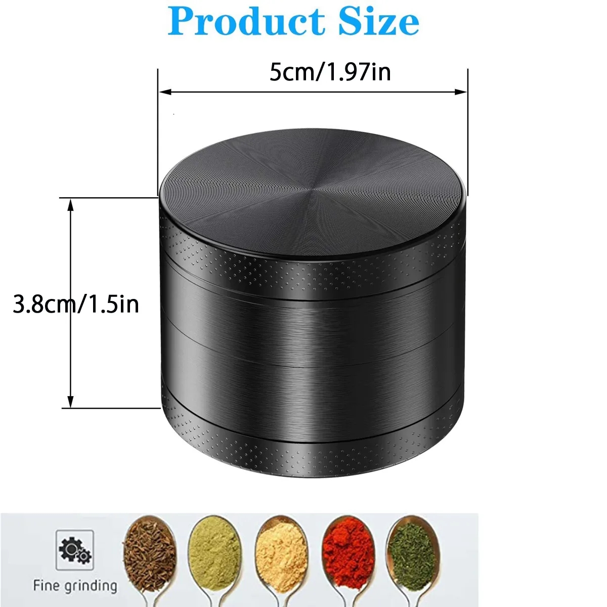 Mini Metal Tobacco Grinder 2