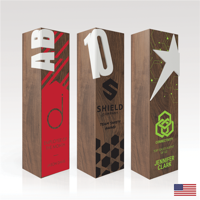 Square Walnut 32