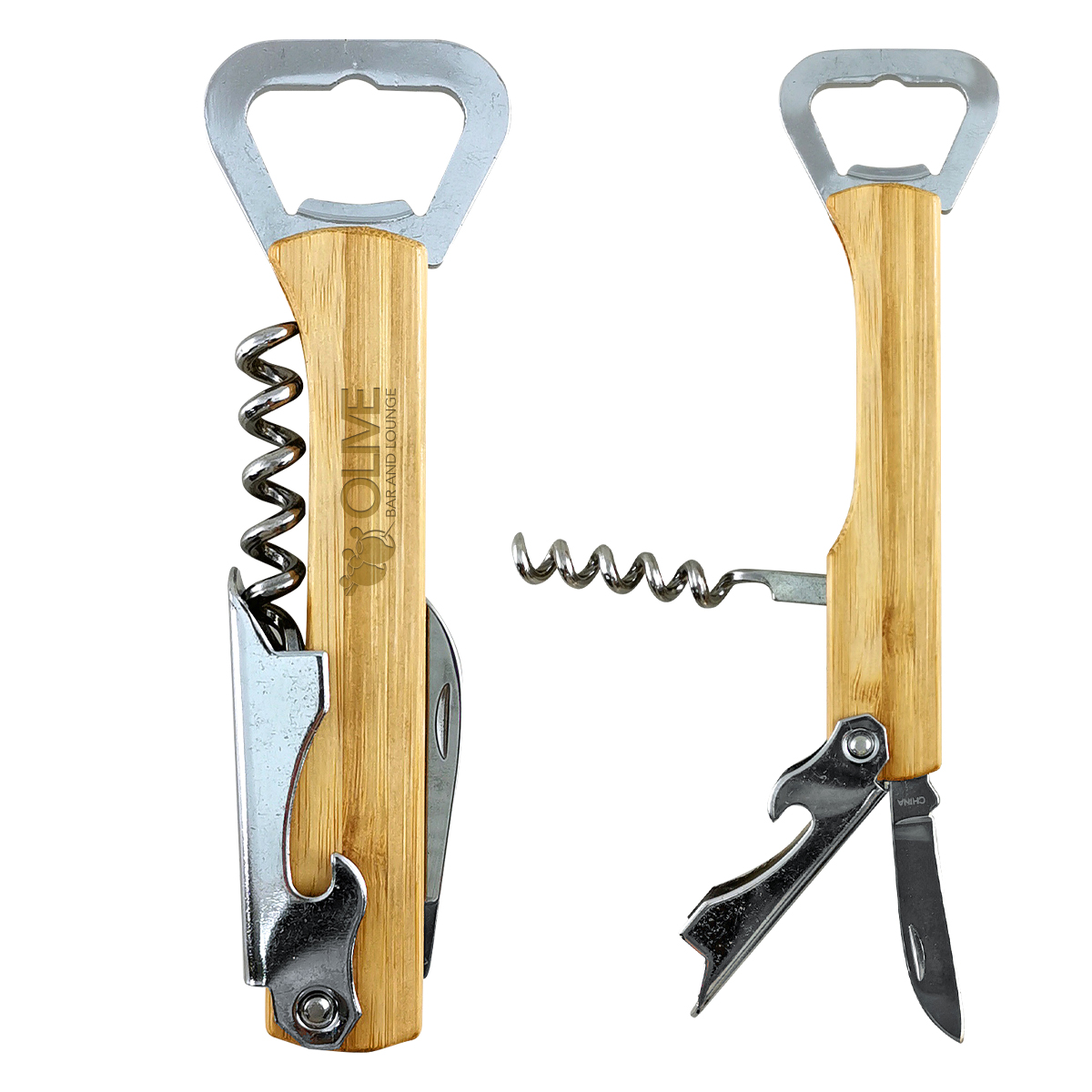 Bamboo 4-In-1 Waiter's Knife 4