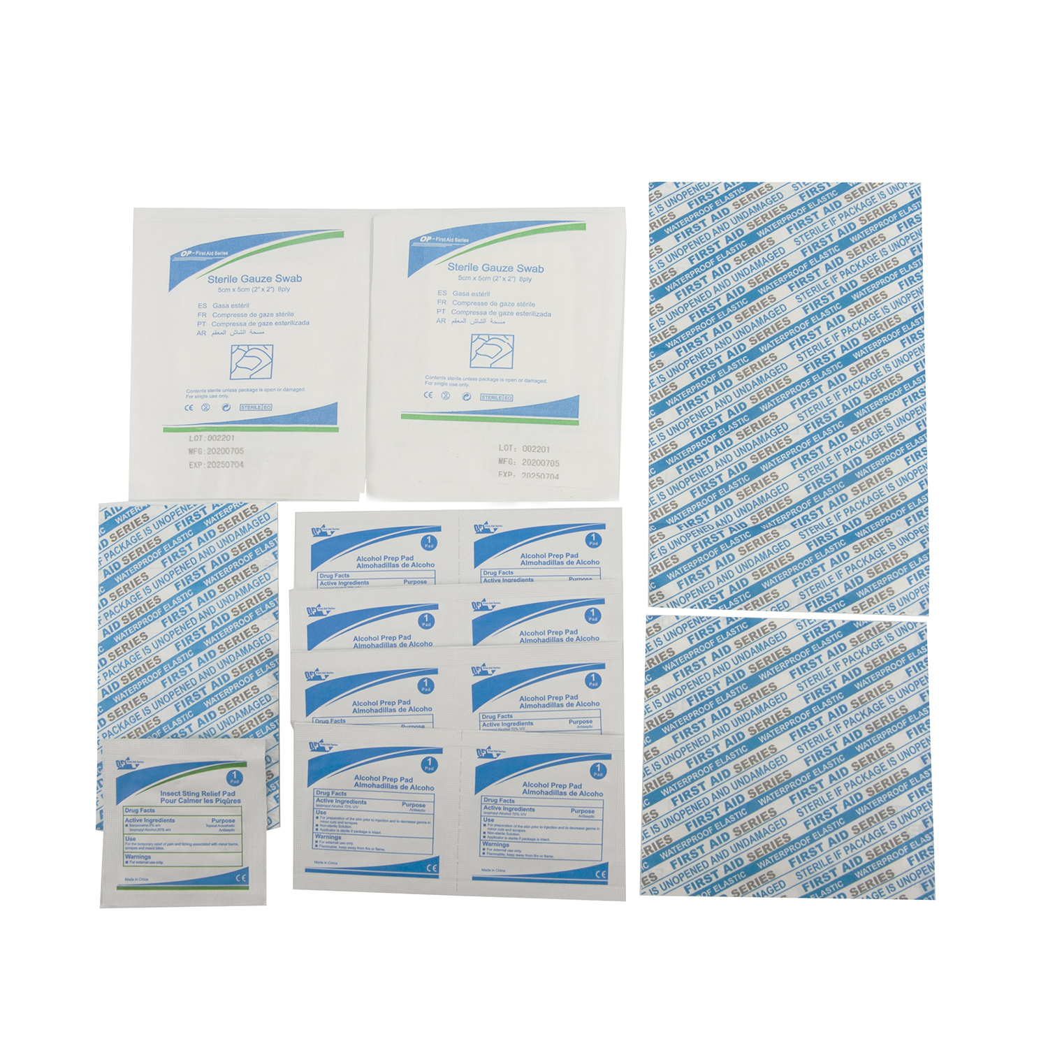 Foil Pouch First Aid Kit (23 Pcs) 2