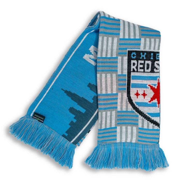 High Quality Knitted Jacquard scarf with Tassels 3