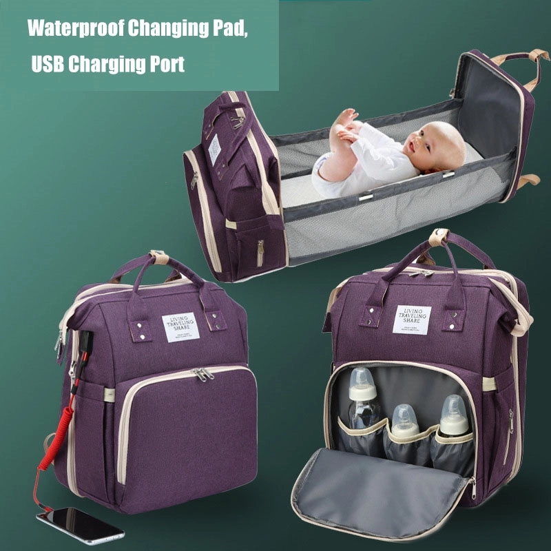 Custom Multifunction Travel Baby Back Pack 4