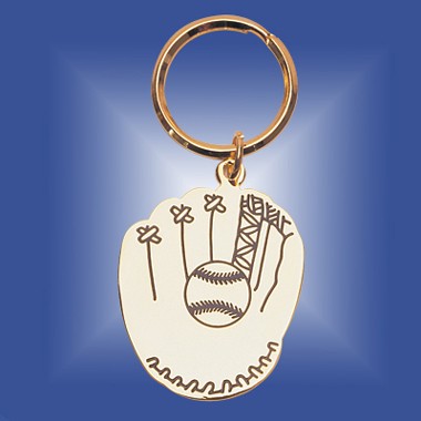 BRASS CATCHERS MIT KEYRING 2
