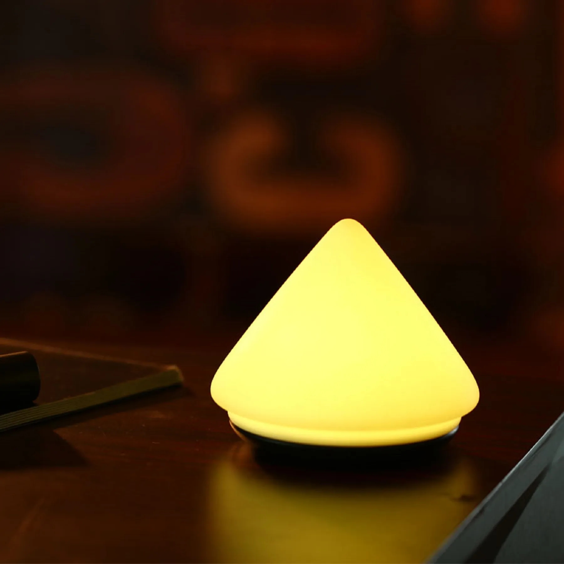 Volcanic Shape Touch Sensor LED Night Light 12