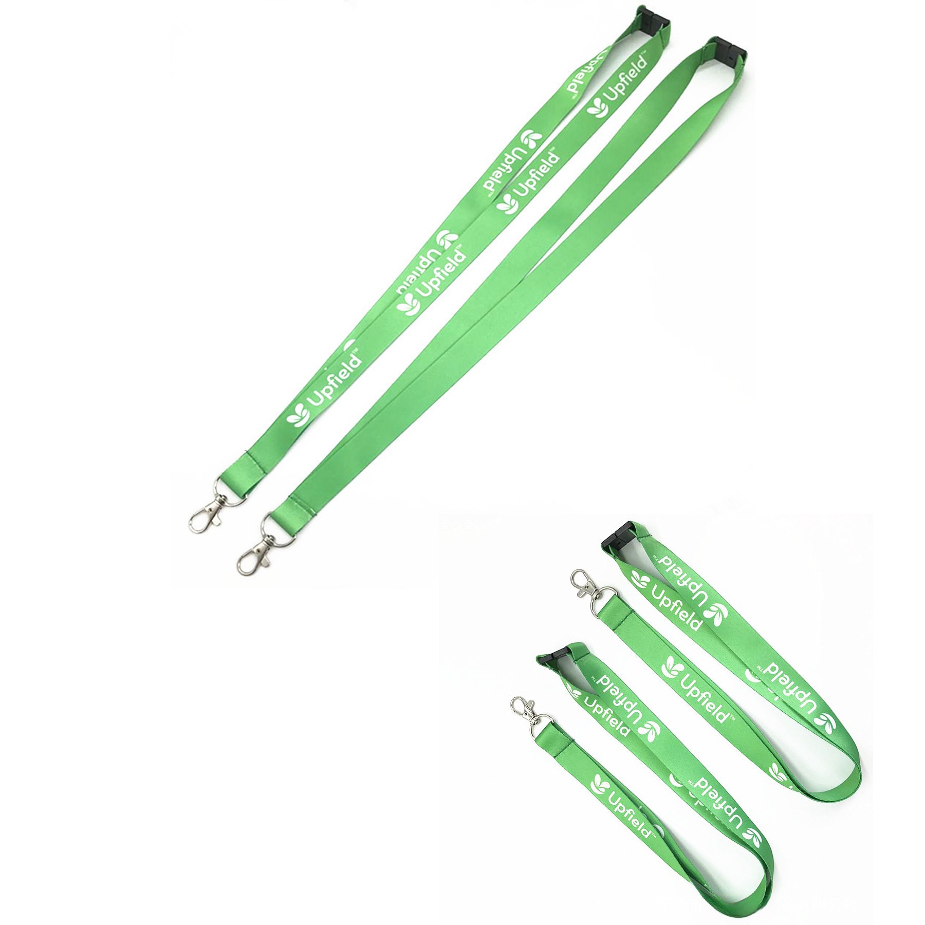 3/4" Polyester Dye Sublimation Lanyards w/Safety Break and J-hook Clip 2