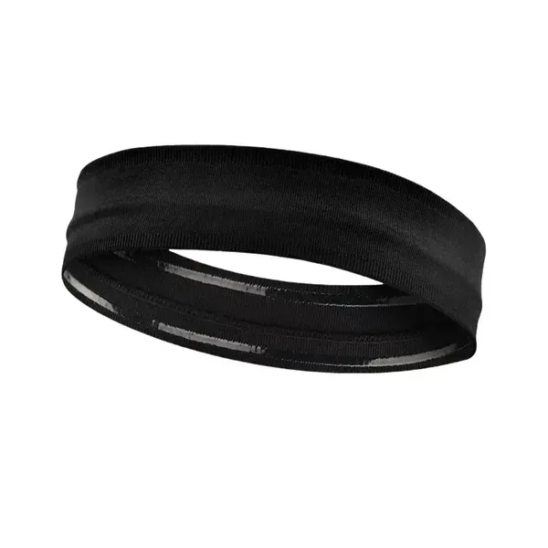 Double Rubber Strip Non-Slip Sports Headband - Secure Grip 1