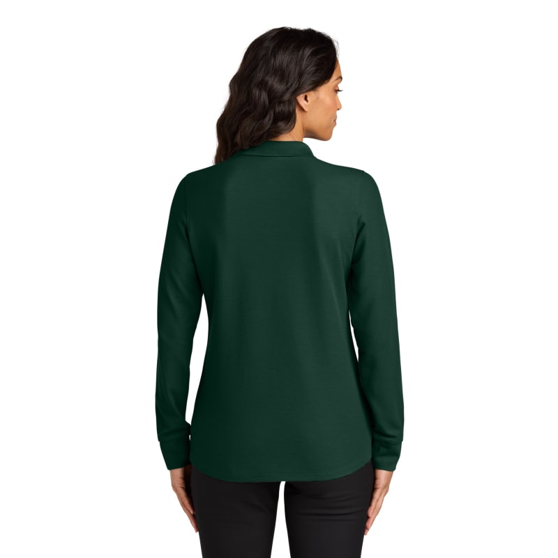 Port Authority Women's Wearever Signature Pique Long Sleeve Polo 3