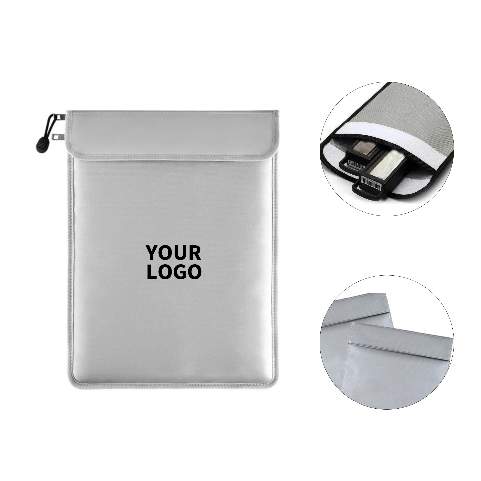 Fire Resistant Document File Bag 11" x 14.95" 2