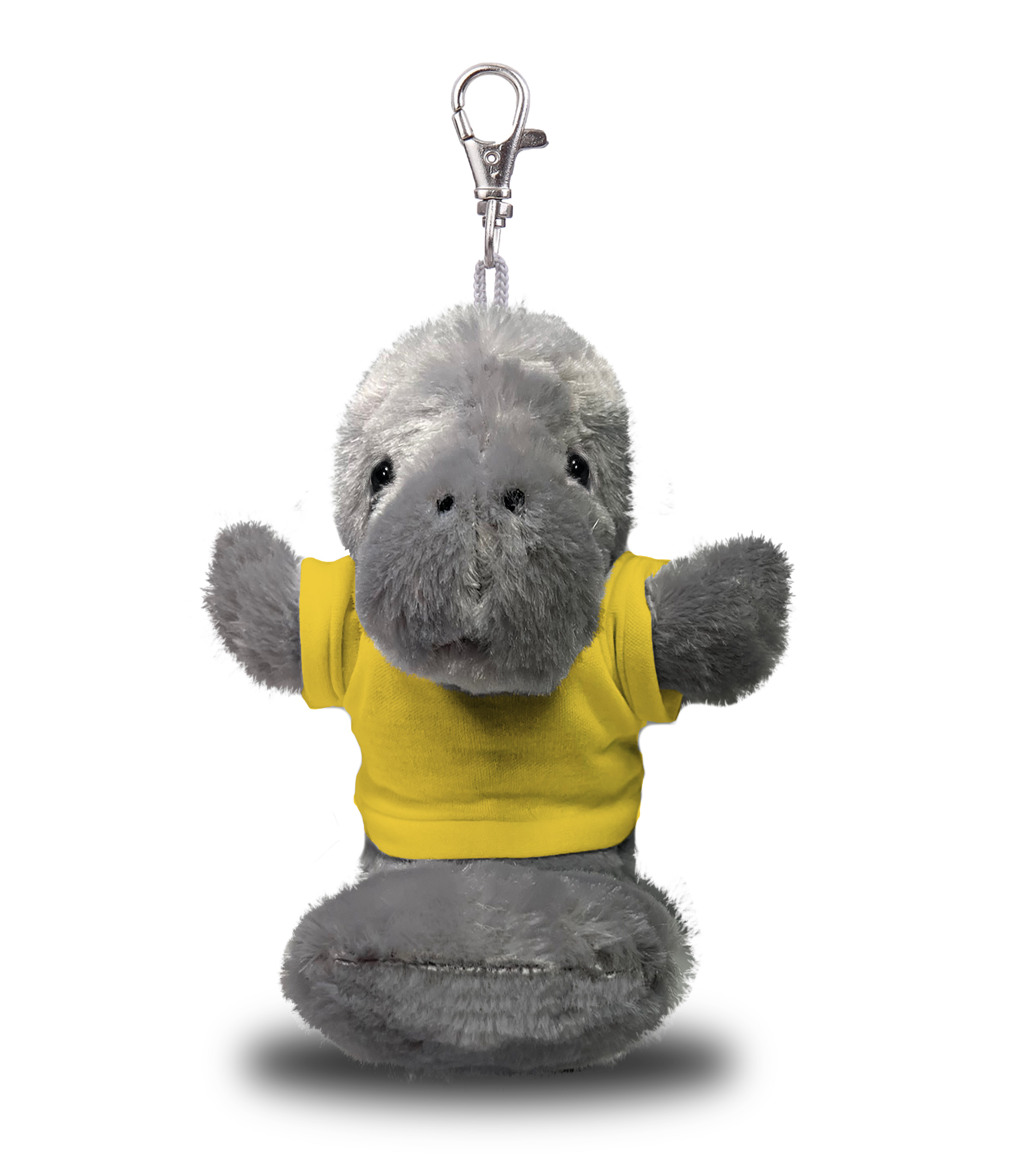 Plush Manatee Keychain with T-Shirt 16