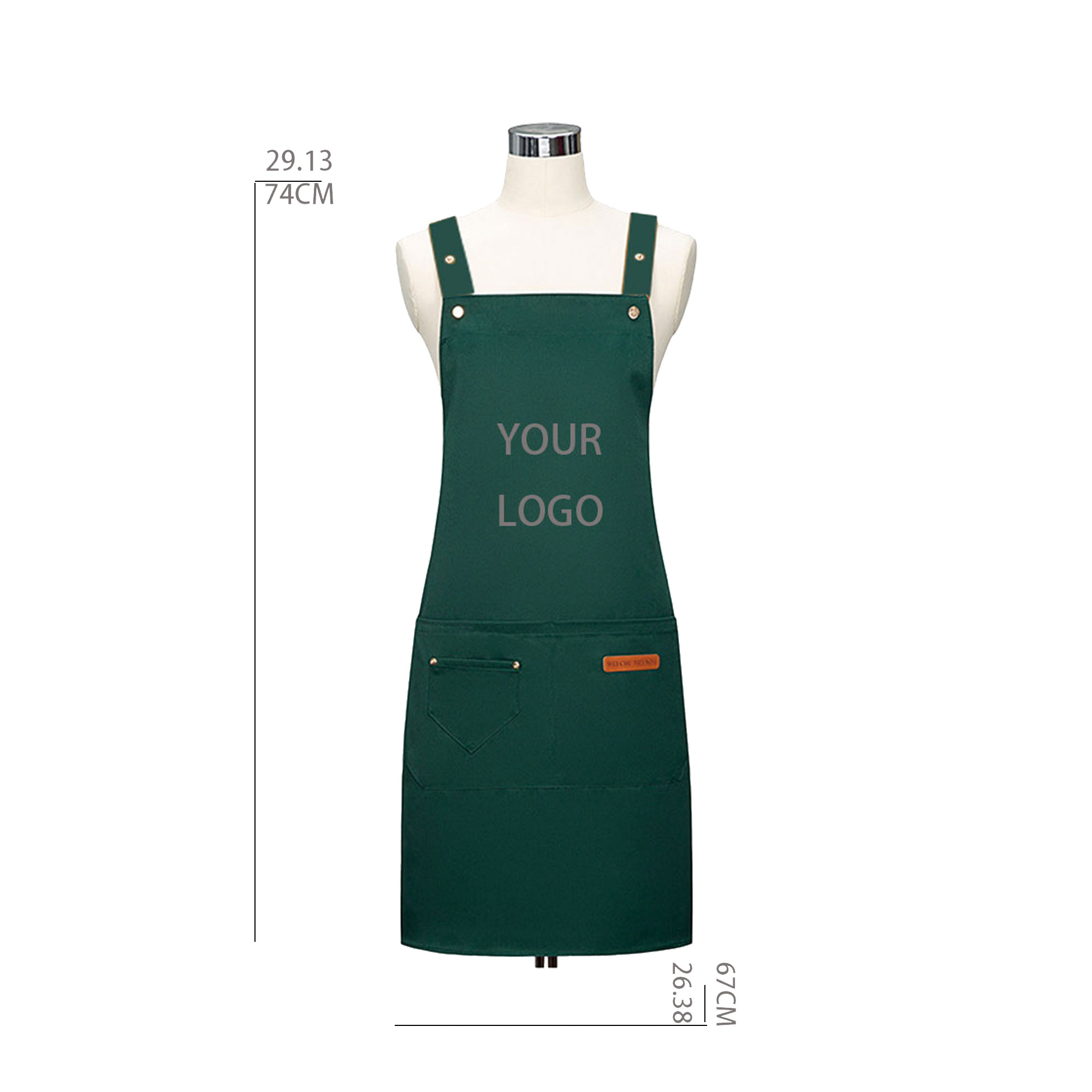 Kitchen Apron with Water and Oil Resistance 2