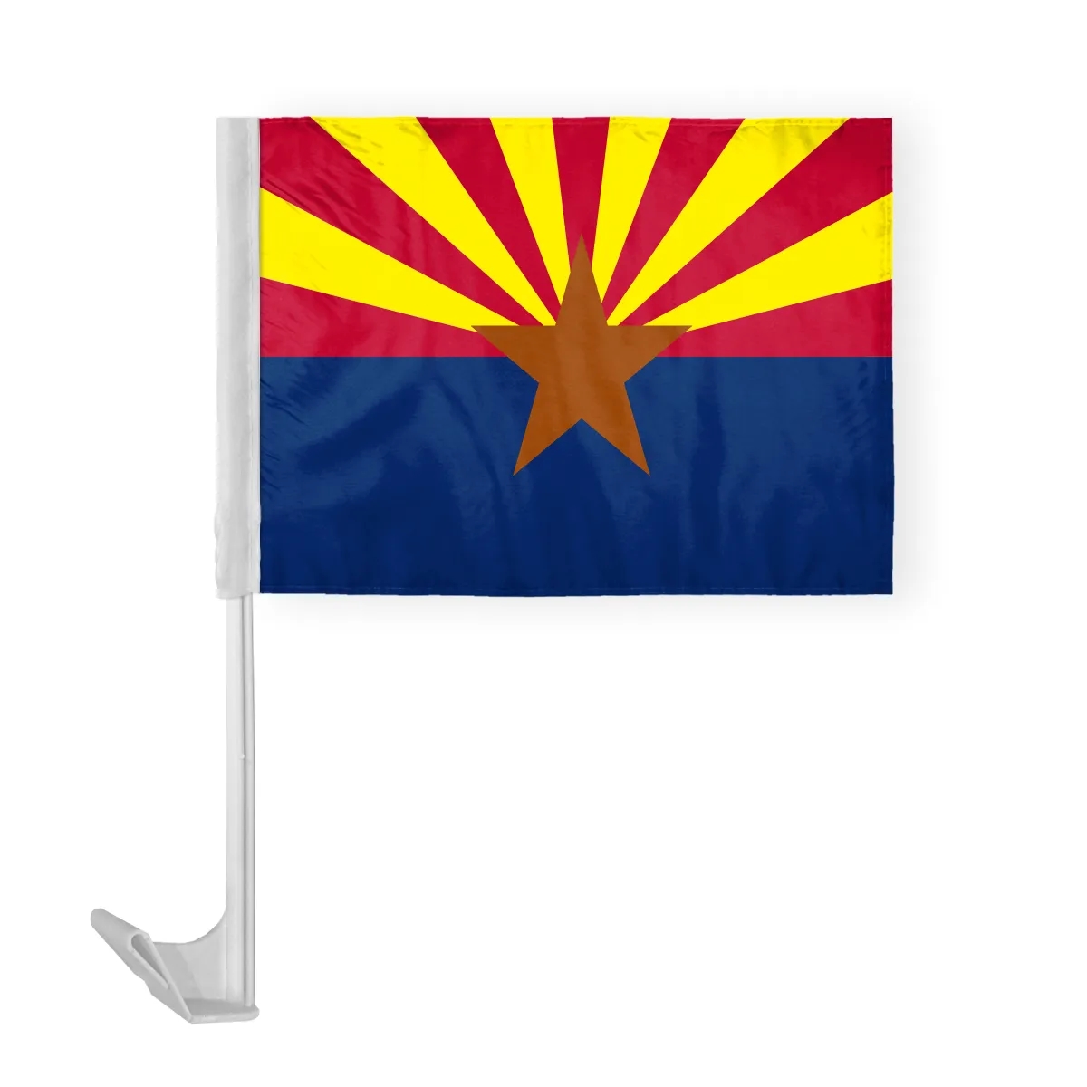 12" x 16" USA State Car Flags 53