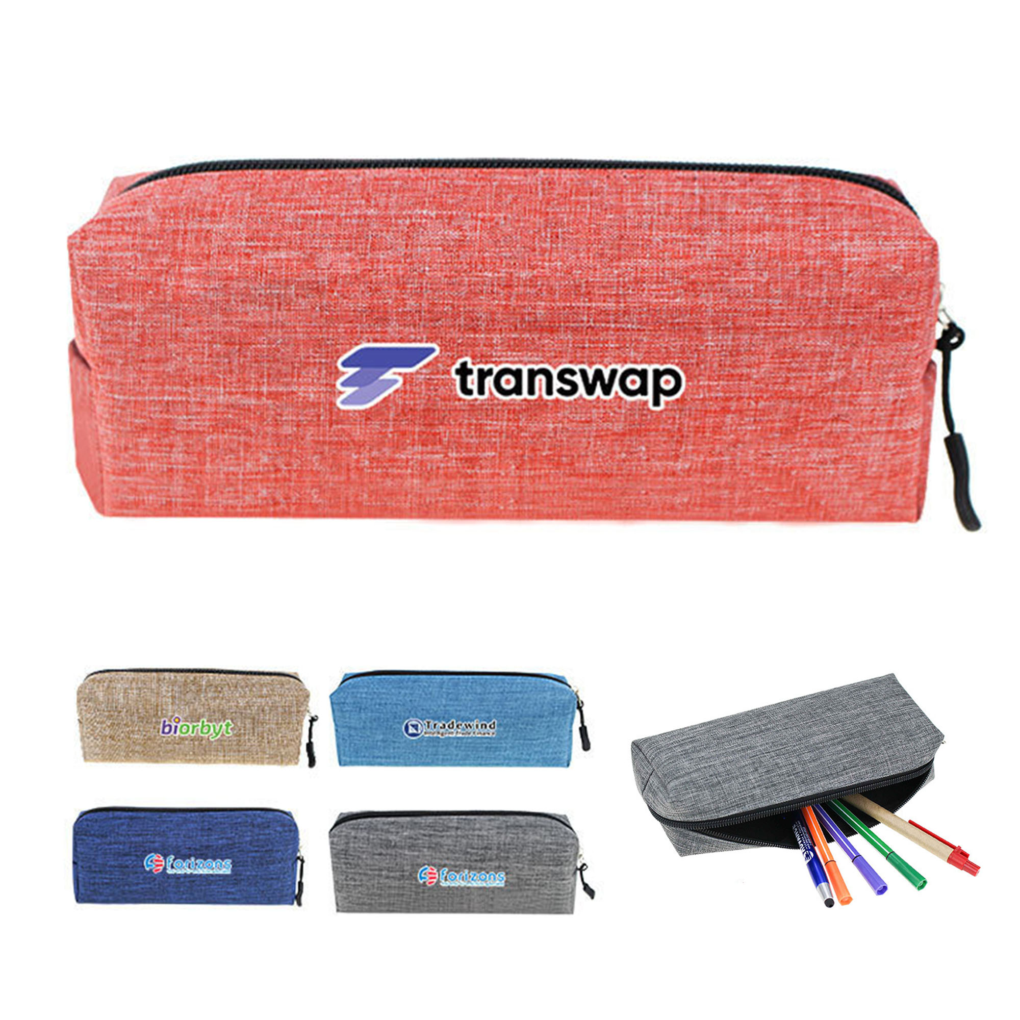 Custom Logo Pencil Case / Pen Pouch 2