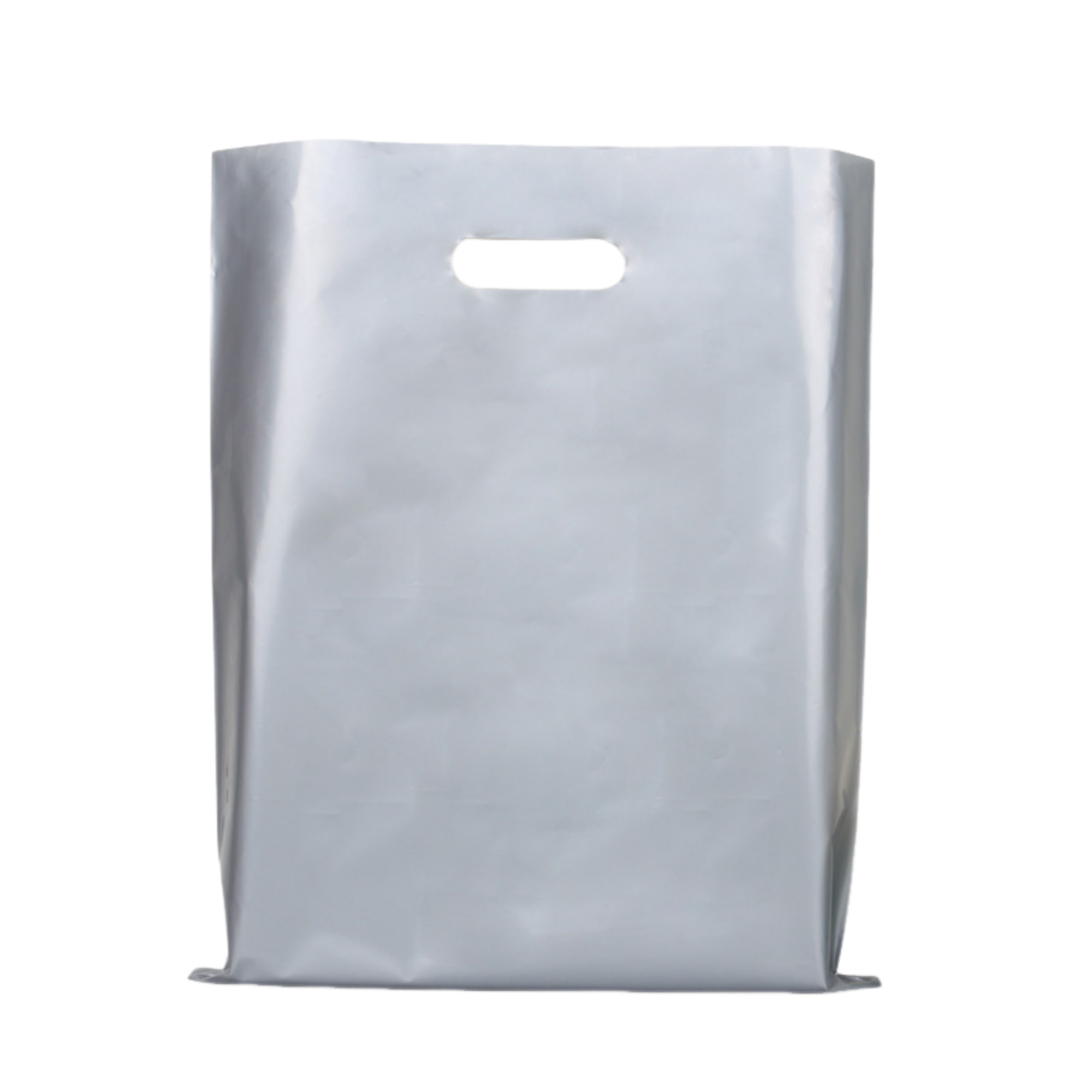 Polyethylene Die Cut Plastic Bag 9.8" x 13.8" 10
