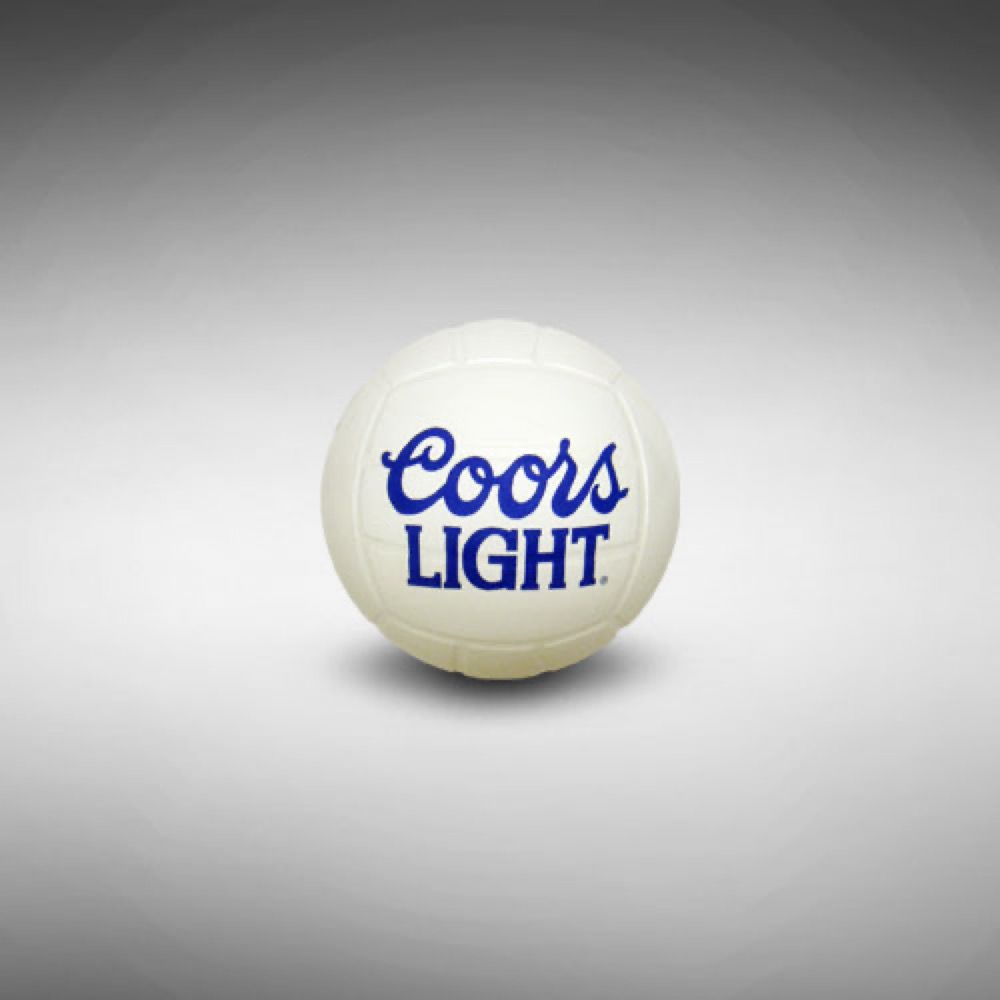 2.5" Micro Volleyball - White Top