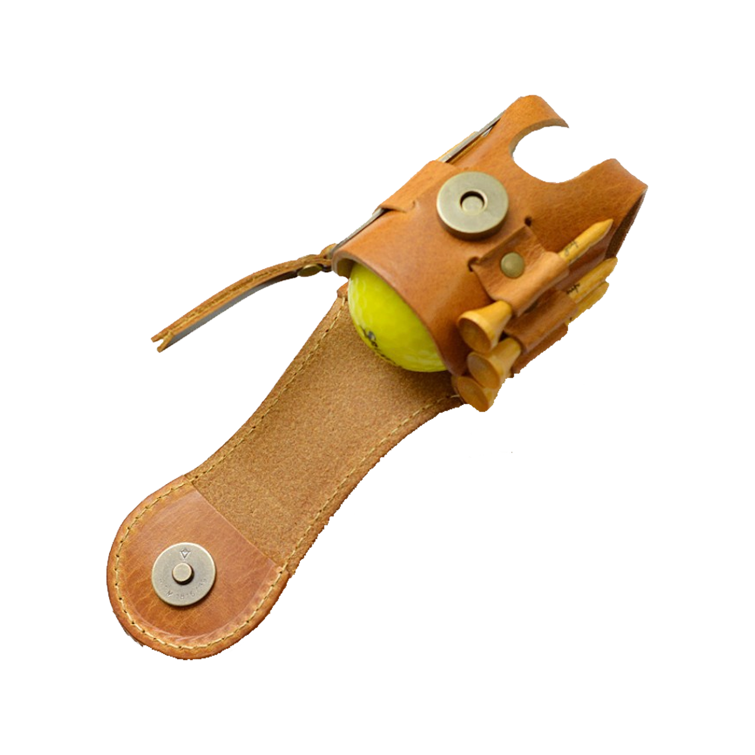 Genuine Leather Golf Pouch 6