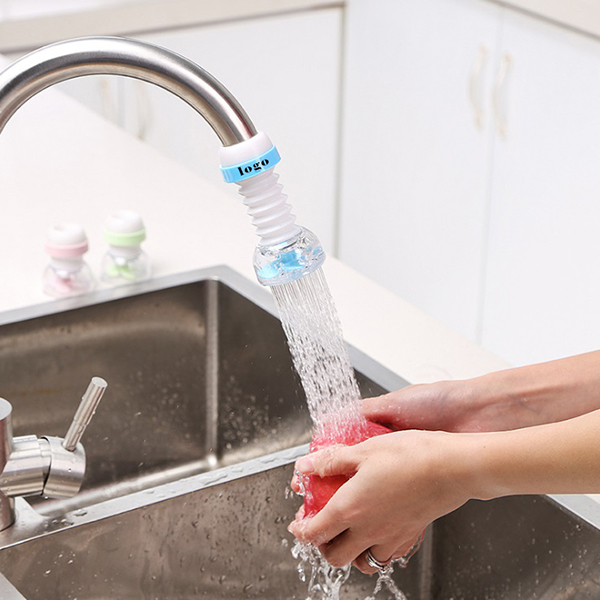 Kitchen Rotating Faucet Splash Shower Telescopic Nozzle 3