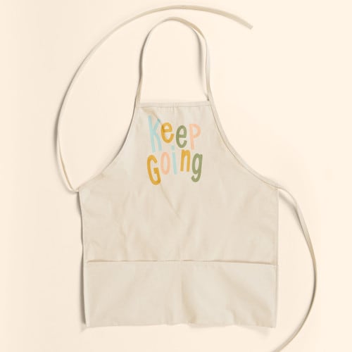 HOT POCKETS APRON - NATURAL CANVAS