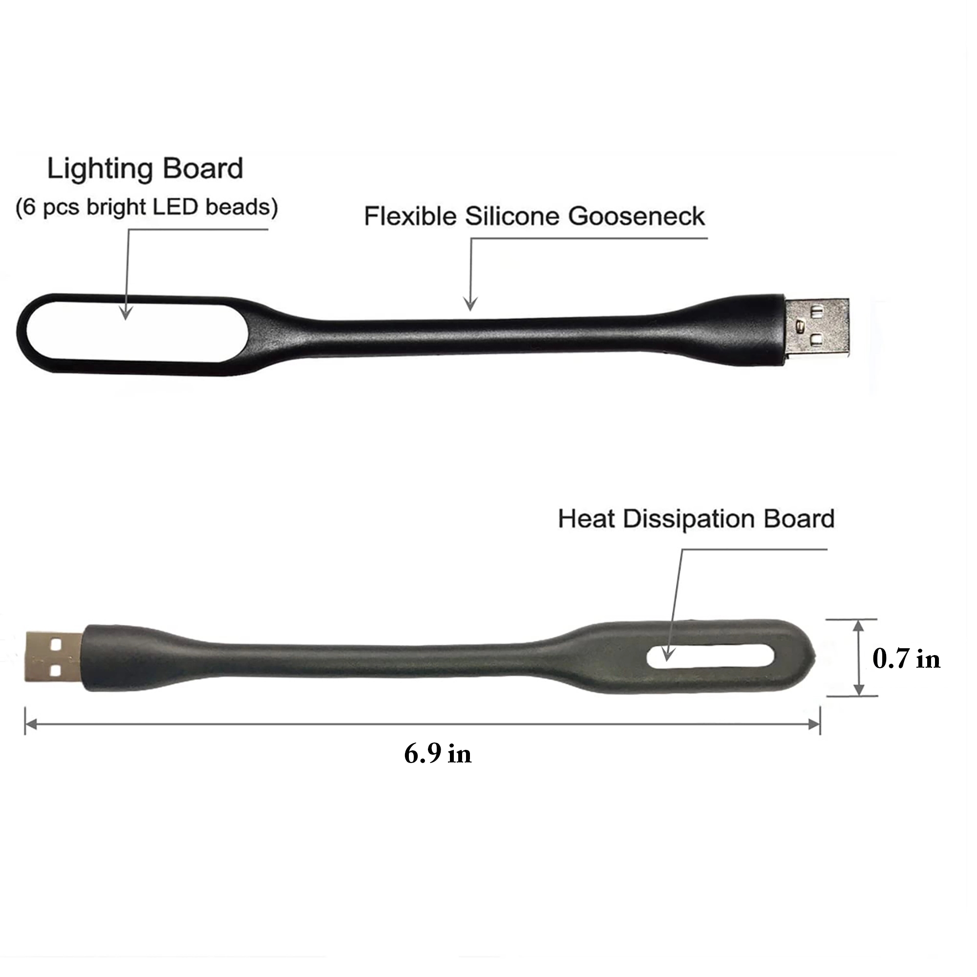 USB LED Light Lamp for Power Bank 4
