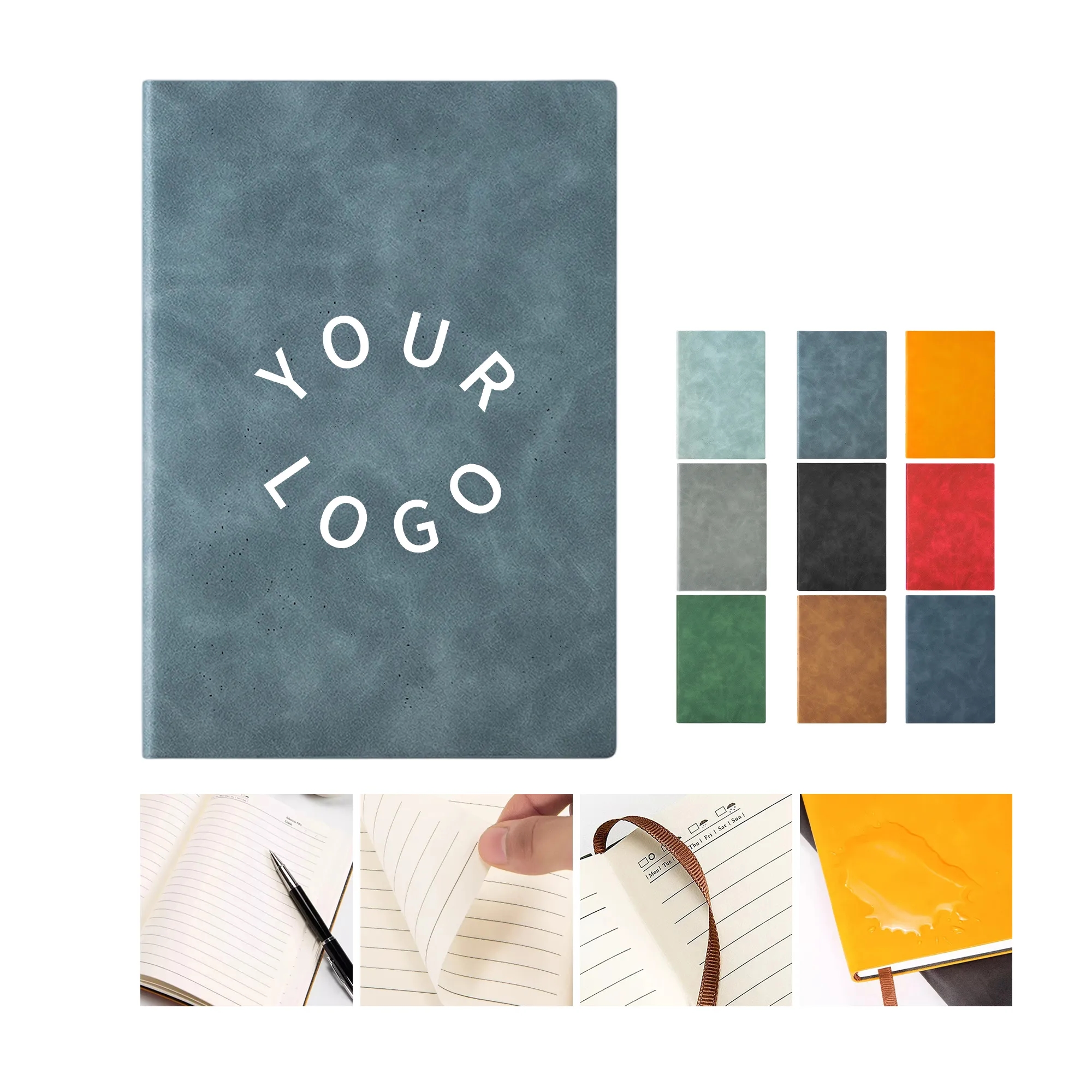 A5 Faux Leather Notebook 1
