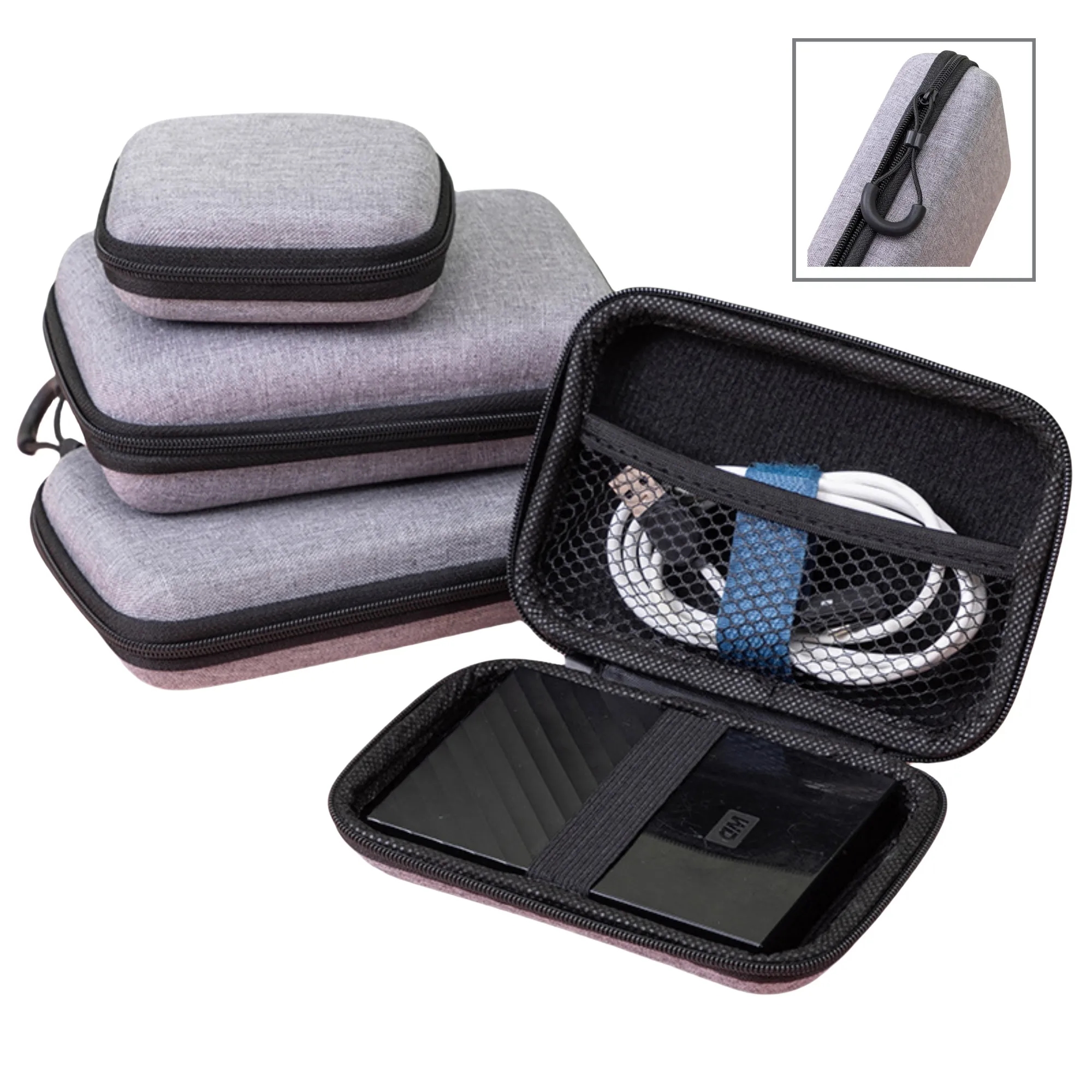 Hard EVA Carrying Charger Travel Case 2