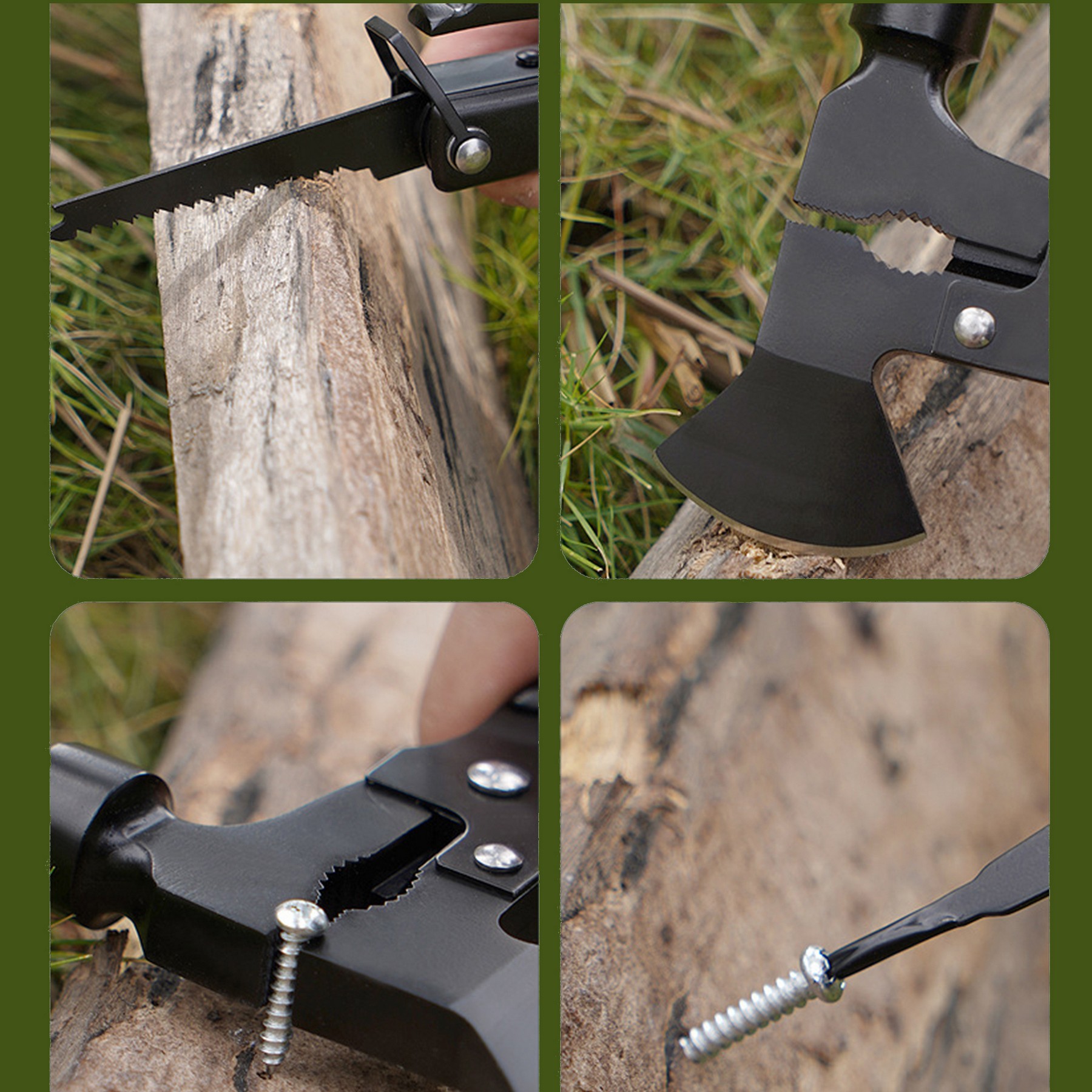 Multifunctional Collection Of Wilderness Survival Tools 3
