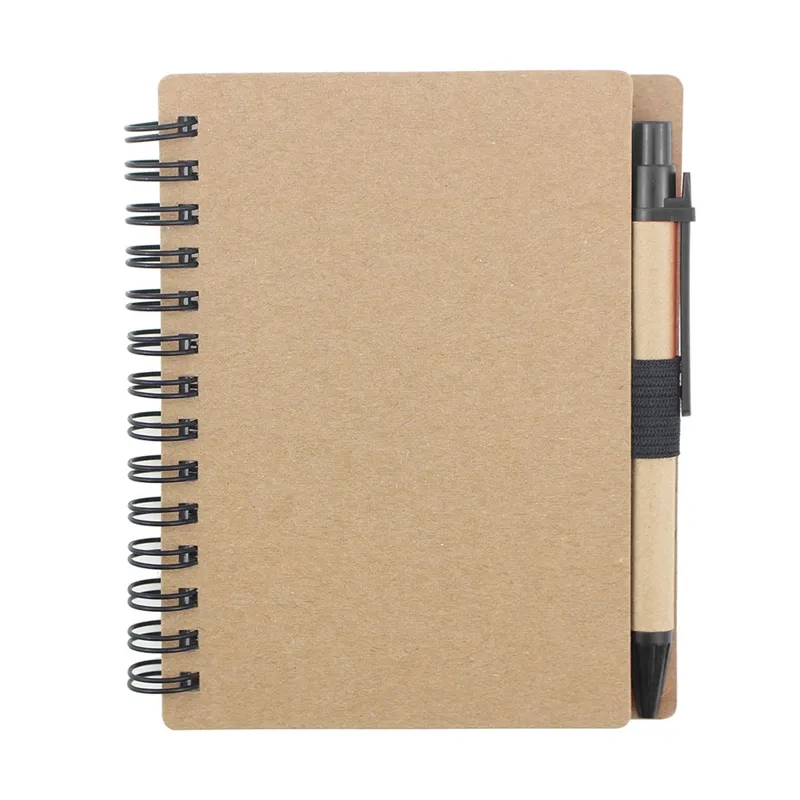 Kraft Cover Spiral Notebooks 2