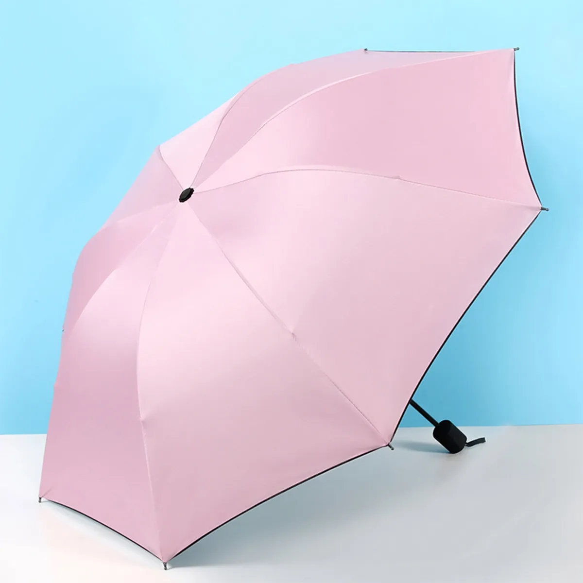 Compact Design Travel Outdoor Sun Umbrella with Case 4