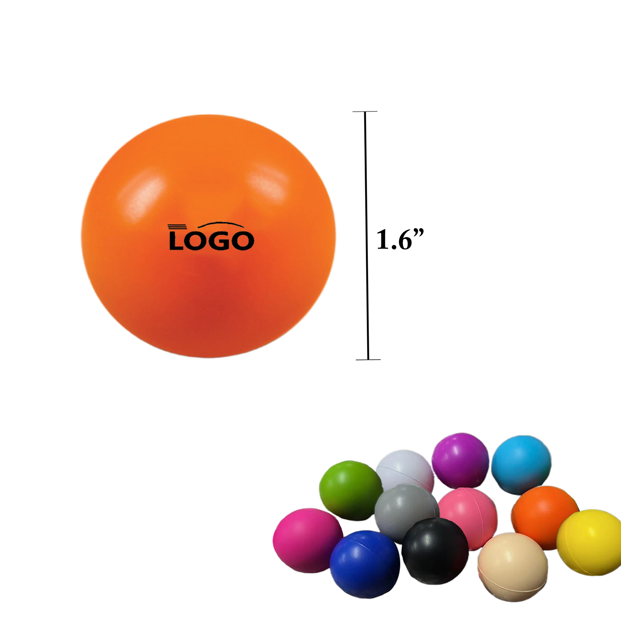 Multi-Size PU Stress Balls 2
