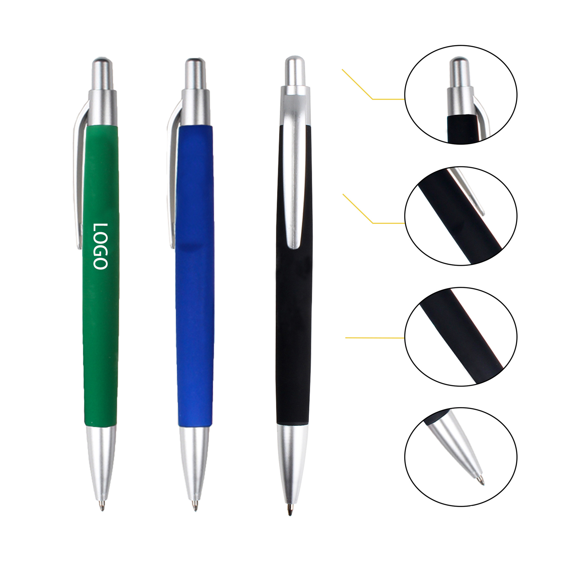 MOQ:20pcs Promotional Retractable Pen 2