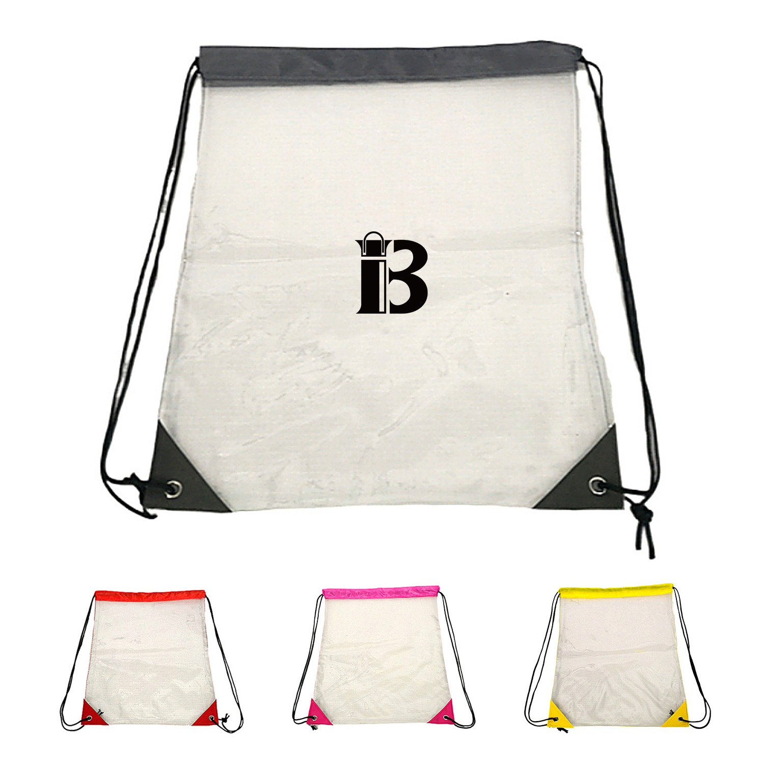 Drawstring PVC Clear Bag 2