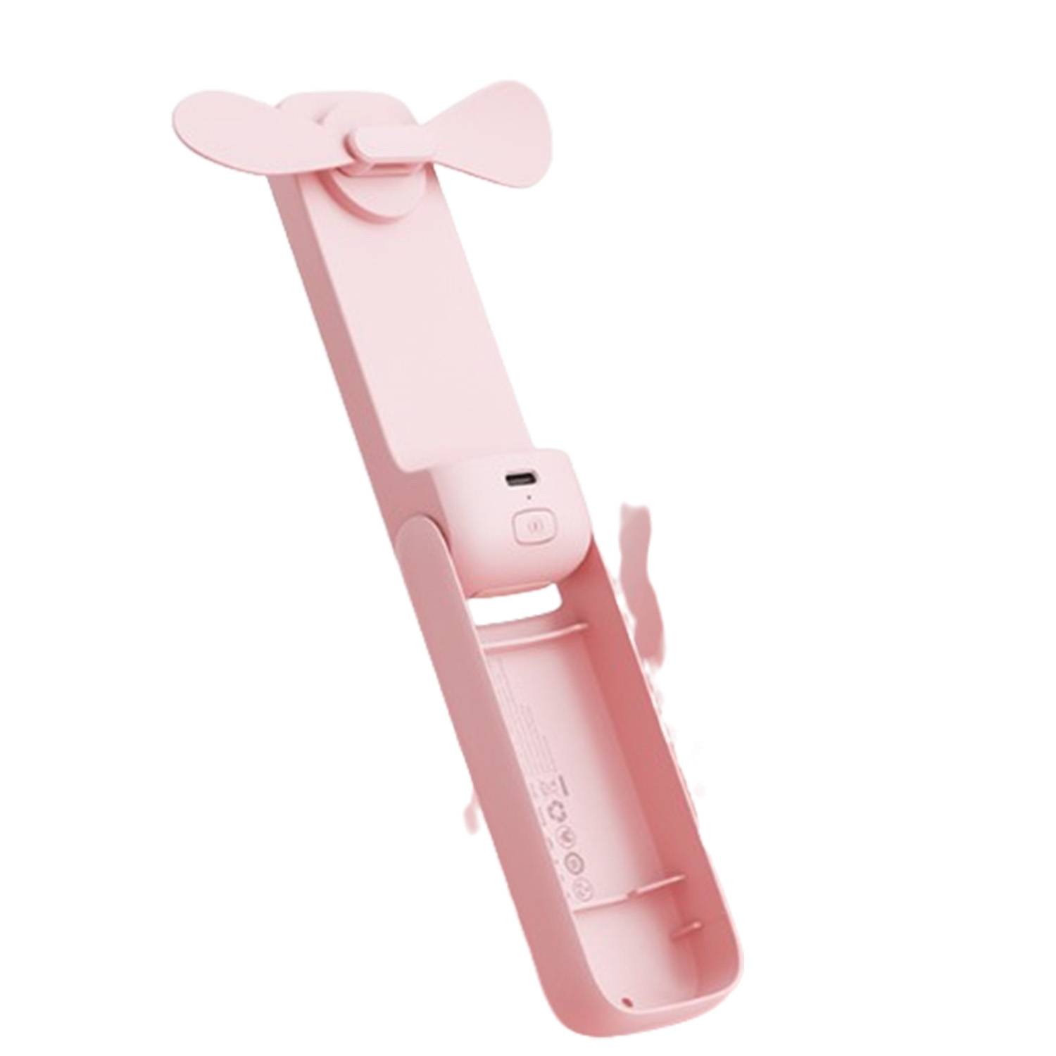 Mini Foldable ABS Cooling Fan – Ultra-Quiet & Portable 4