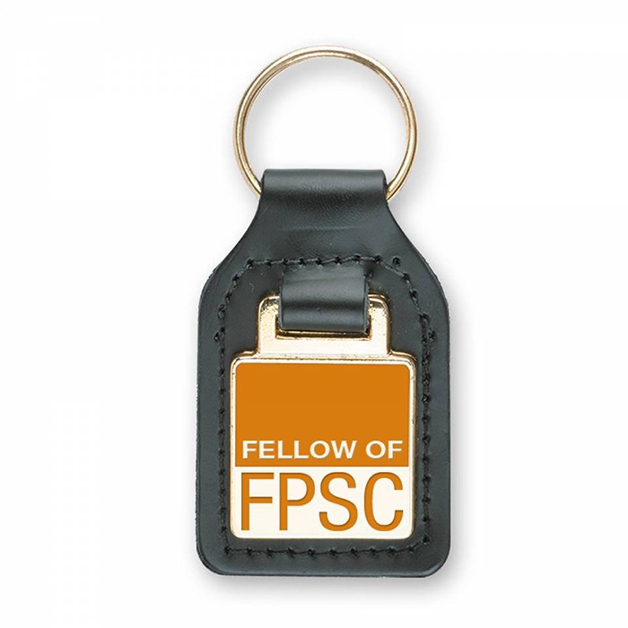 Classic Leather Keychain (shape 4) 2