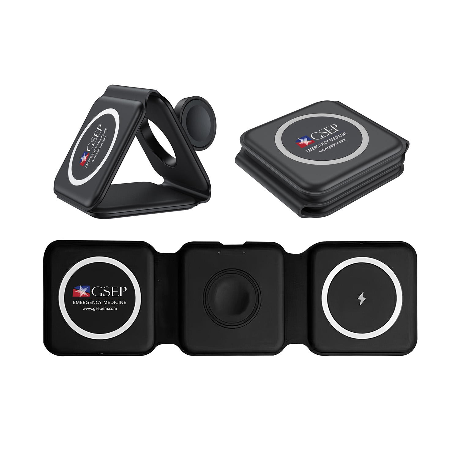 15W 3-IN-1 Foldable Wireless Charging Station 5