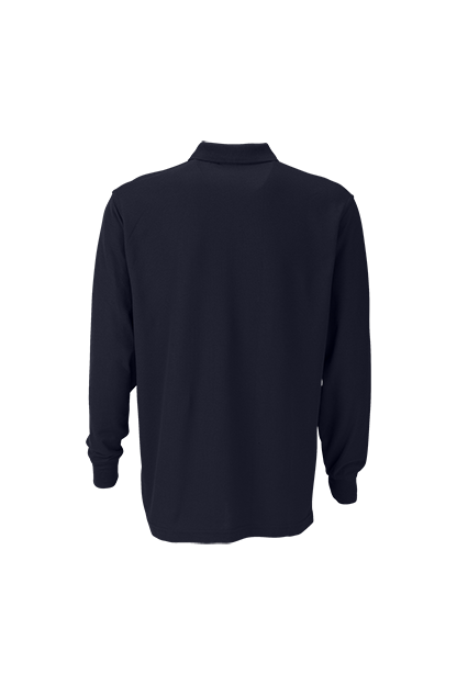 Long Sleeve Soft-Blend Double-Tuck Pique Polo 42