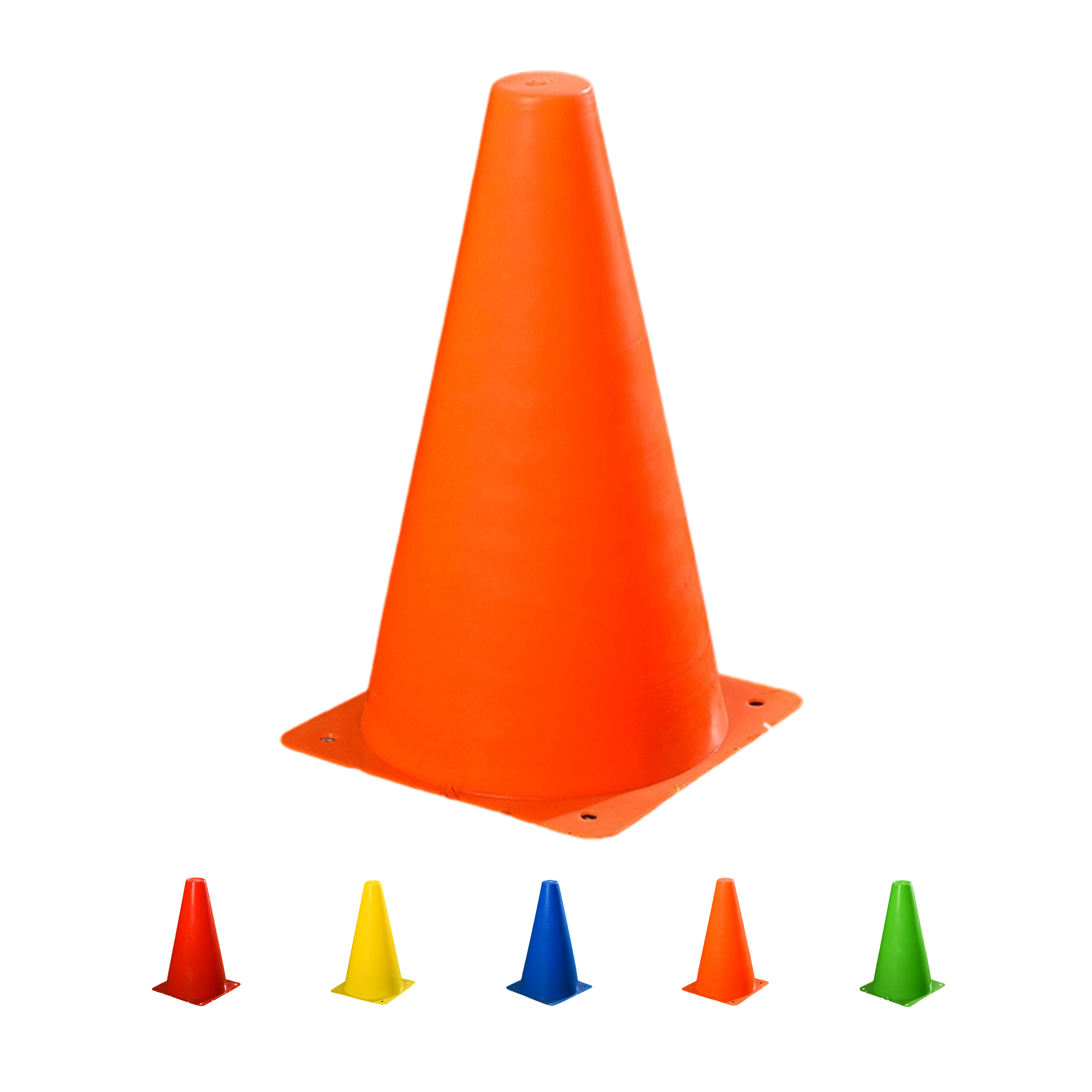 Pe Training Cone Marker 5.8" Base By 9.1" Height 5
