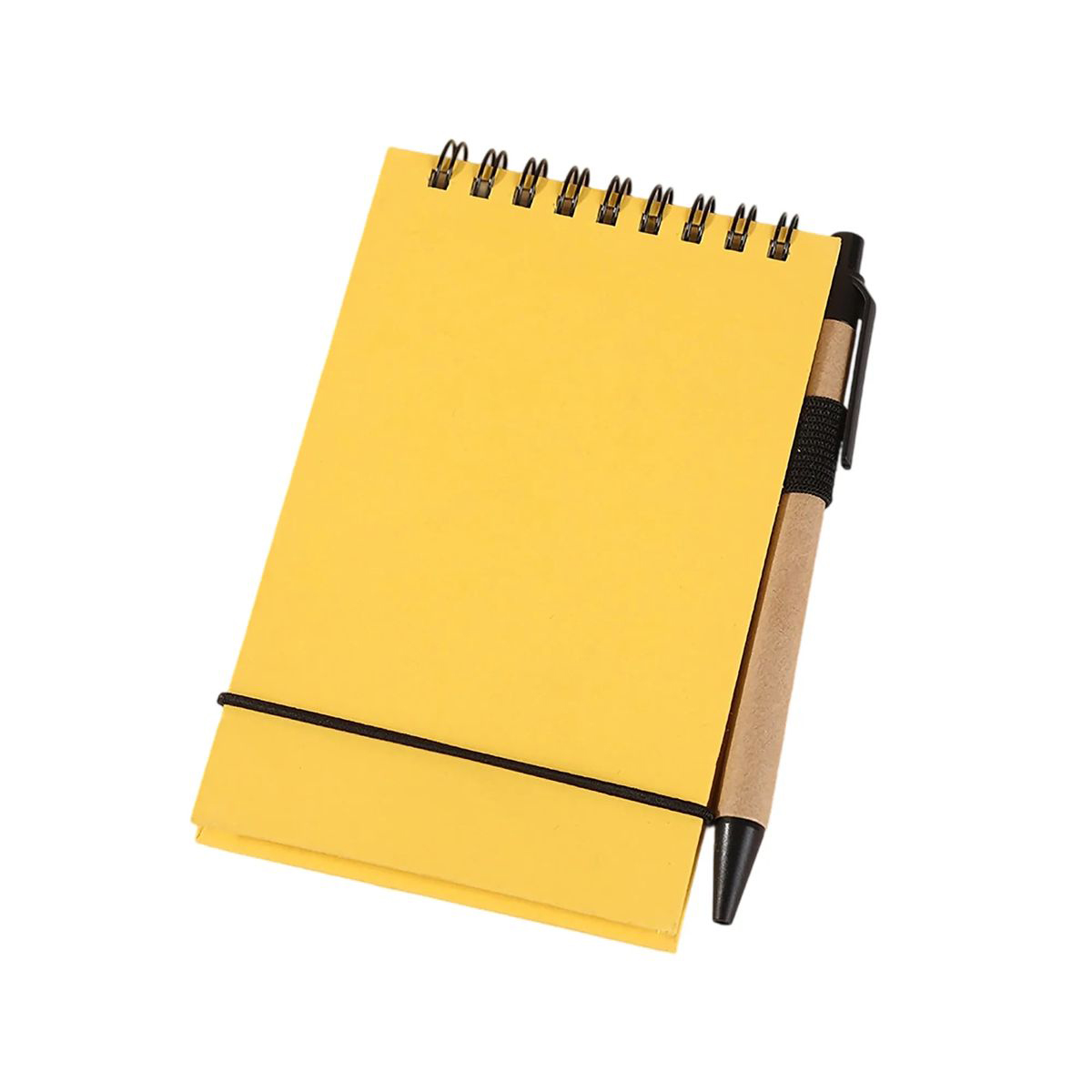 Travel Size Notebook with Pen and Cardboard Cover 5