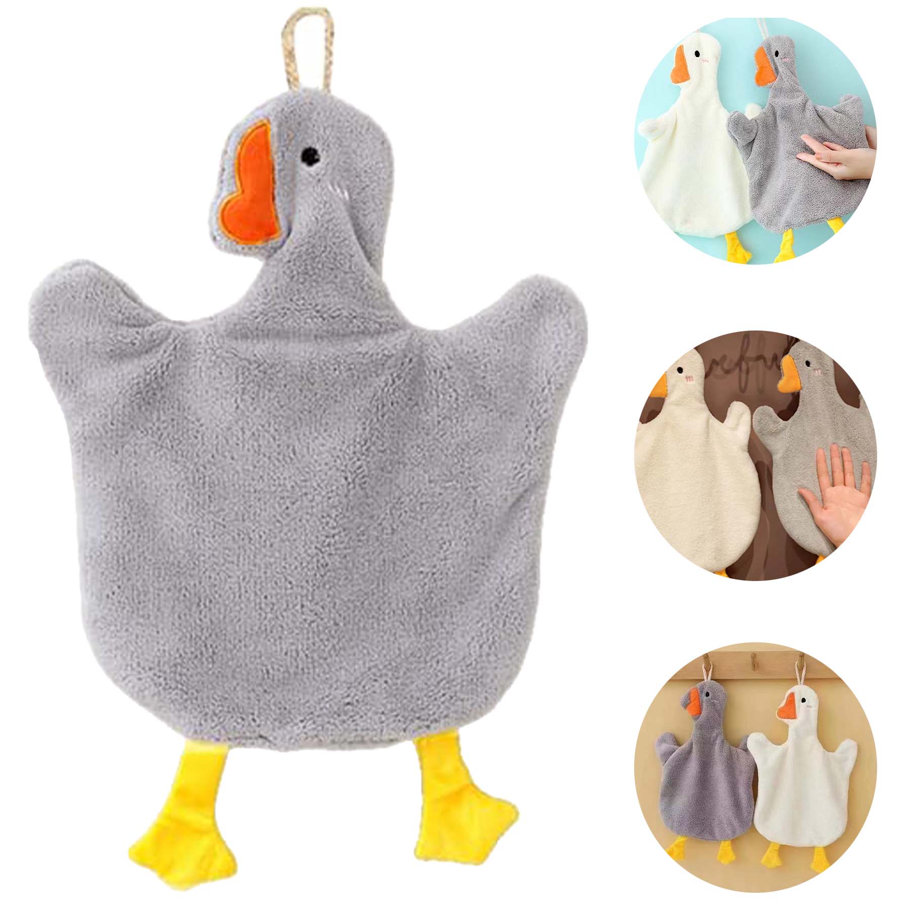 Cute Duck Hand Towel 2