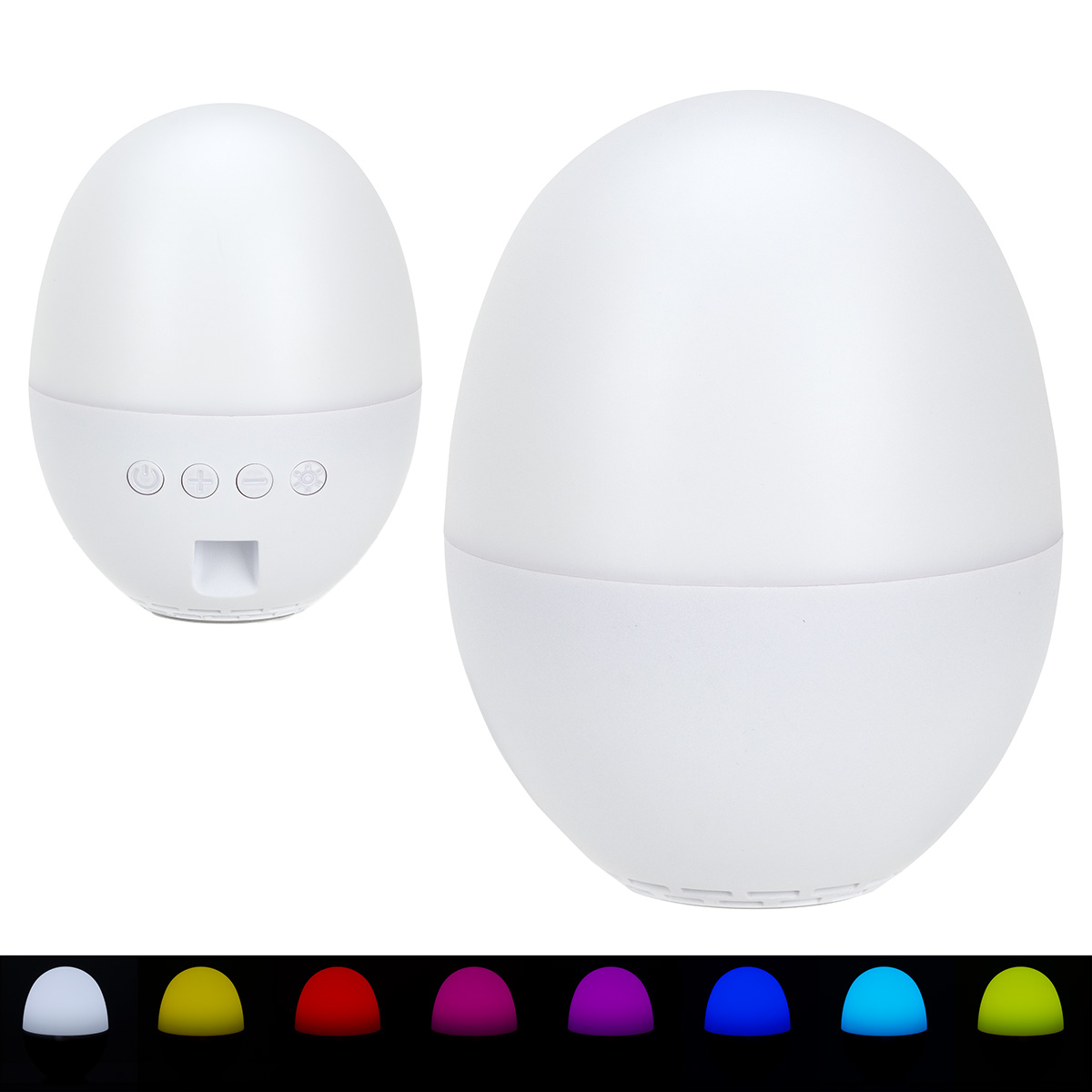 Audio Dome Lighted Wireless Speaker with White Noise Sounds 1
