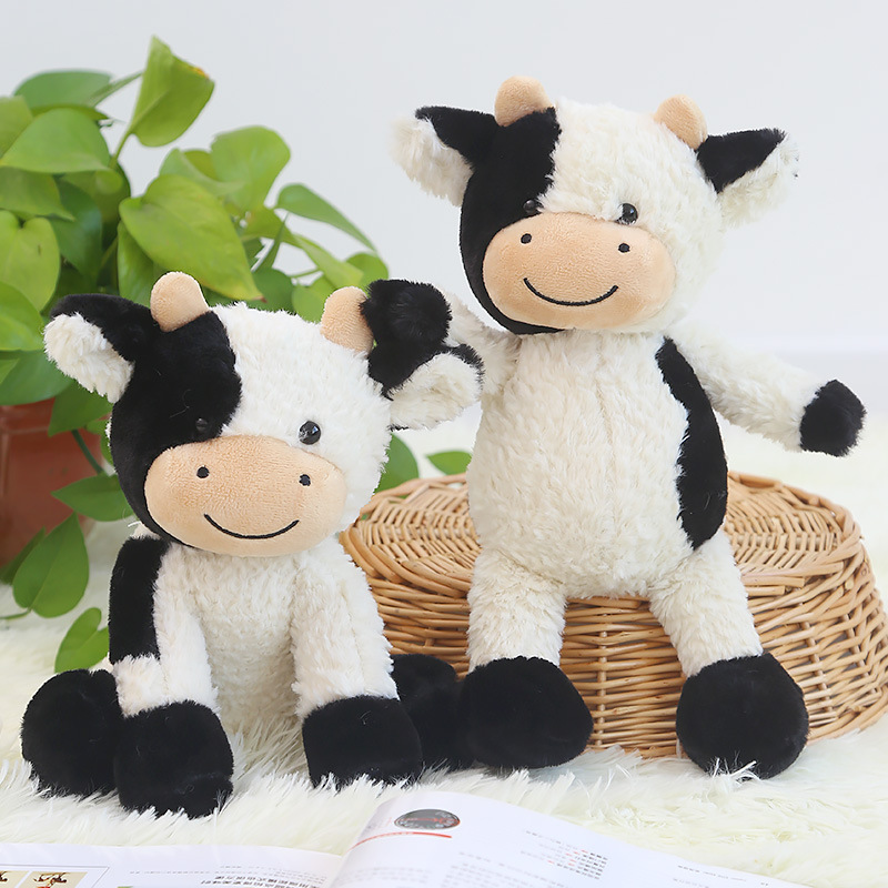 9 inches Cow Stuffed Animal Soft Plush 11