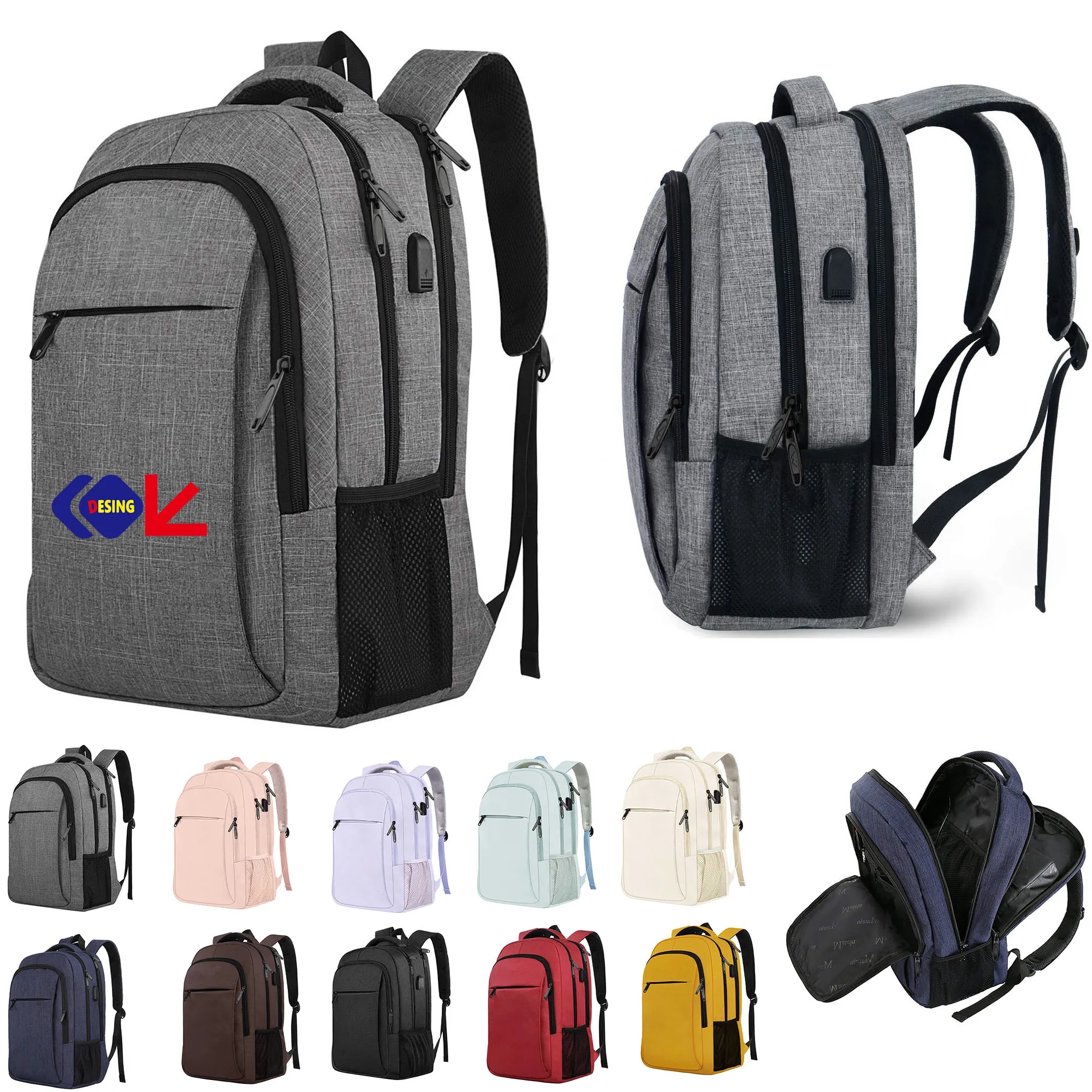 Business Anti Theft Durable Laptop Backpack