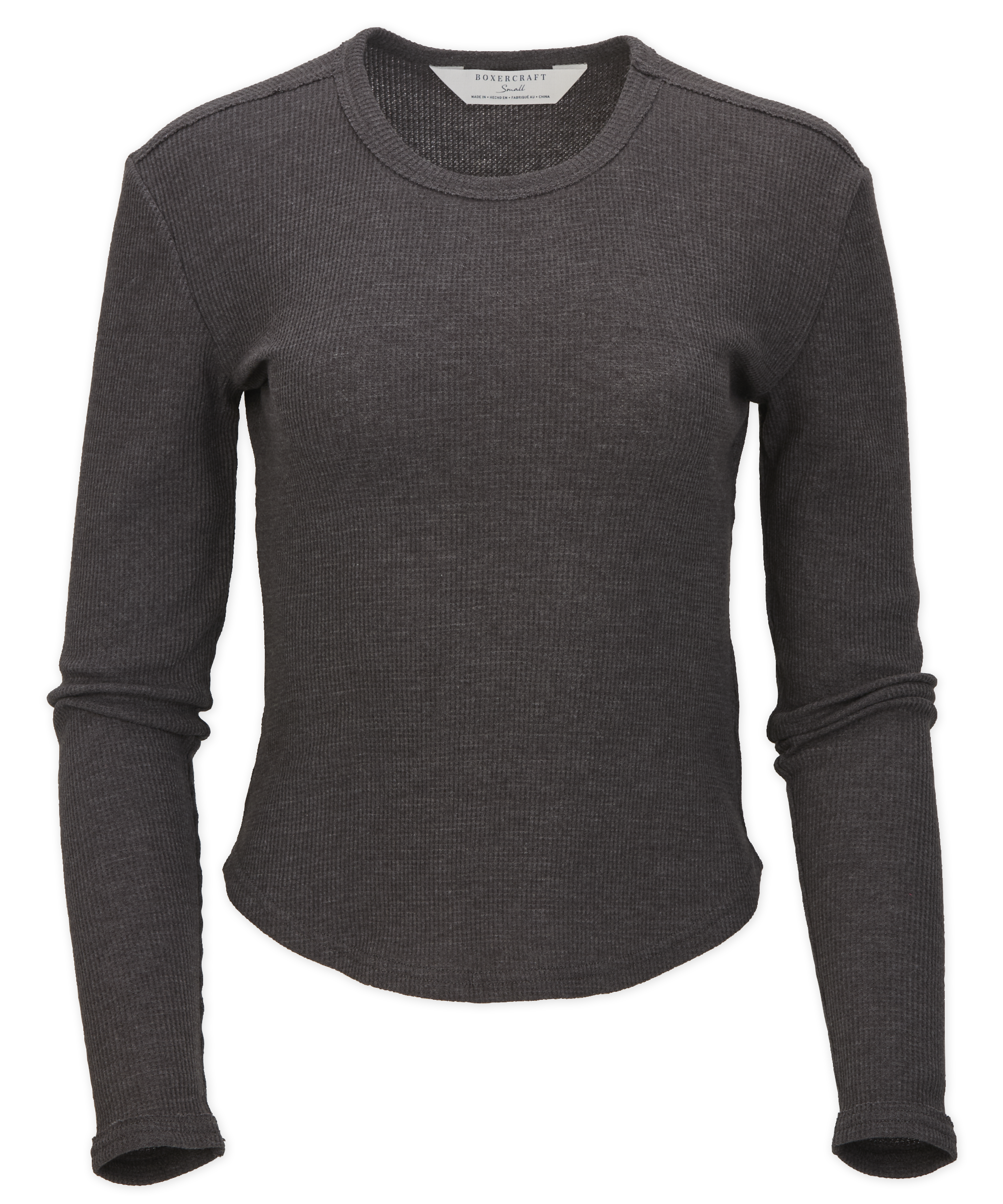 BOXERCRAFT WAFFLE KNIT BABY LONG SLEEVE TEE 10